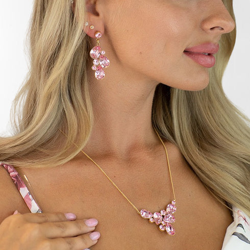Комплект "Fillori Burvība (Light Rose)" с кристаллами Preciosa™